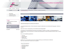 Tablet Screenshot of dumps-electronic.de
